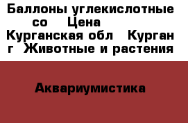Баллоны углекислотные со2 › Цена ­ 2 500 - Курганская обл., Курган г. Животные и растения » Аквариумистика   